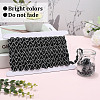 24.5~25 yards Two Tone Polyester Wave Lace Trim Ribbon OCOR-GF0004-35D-5