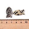 Natural Dalmatian Jasper Pendants G-N342-106J-3