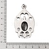 Retro 304 Stainless Steel Big Pendants STAS-I205-38AS-05-3