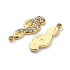 Ion Plating(IP) 304 Stainless Steel Charms STAS-Q254-15G-2