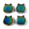 Two Tone Glass Beads GLAA-Z007-12B-1