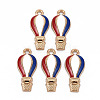 Alloy Enamel Pendants ENAM-N055-010A-NR-1