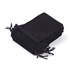 Velvet Cloth Drawstring Bags TP-C001-70X90mm-4-5