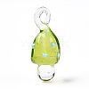 Handmade Lampwork Pendants LAMP-T021-23E-1