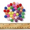 40Pcs 8 Colors Imitation Pearl Acrylic Beads OACR-FS0001-48-5