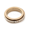 Ion Plating(IP) 304 Stainless Steel Rings RJEW-K268-05RG-2