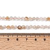 Natural Citrine(Heated) Beads Strands G-K366-C11-4mm-5