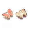 Alloy Enamel Charms X-ENAM-S121-070I-2