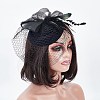 3 Sets 3 Colors Mesh Veil Hair Bands MRMJ-WR0001-05-4