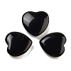 Heart Natural Obsidian Worry Stone G-C134-06A-18-1