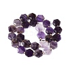 Natural Amethyst Beads Strands G-N368-01A-10-3