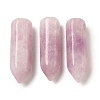 Natural Lepidolite Pointed Pendants G-C158-05F-1