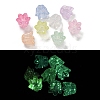 Luminous Acrylic Beads X-OACR-E041-15-1