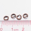 Open Jump Rings Brass Jump Rings JRC5MM-R-3