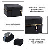 Imitation Leather Double Watch Storage Zipper Boxes CON-WH0089-227A-4