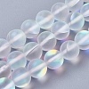 Synthetic Moonstone Beads Strands G-E468-G01-10mm-1