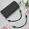 2Pcs Glass Rhinestone Rubber Cord Bag Handles FIND-PH0059-68D-4