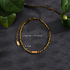 Natural Picture Jade Beads Stretch Bracelets for Women Men PH6456-1-1