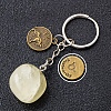 Natural Citrine Keychain PW-WG6B815-02-1