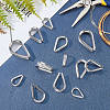 Unicraftale 60Pcs 5 Style 304 Stainless Steel Wire Guardian and Protectors STAS-UN0023-79-4