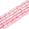 Anti-Tarnish Electroplate Glass Beads Strands GLAA-T025-27H-1