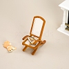 Wooden Rattan Chairs Miniature Ornaments PW-WGF3AFE-01-4