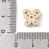 Brass Micro Pave Cubic Zirconia Beads KK-K297-34A-G03-3