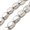 Electroplate Glass Beads Strands EGLA-F166-02B-P-1