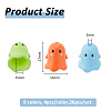 36Pcs 9 Colors Plastic Bead Cone KY-FH0001-38-2