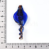 Handmade Gold Sand Lampwork Big Pendants LAMP-T023-09A-3