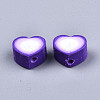 Handmade Polymer Clay Beads X-CLAY-T016-67-3