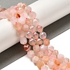 Natural Cherry Blossom Agate Beads Strands G-K382-A11-02-2