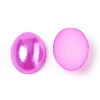 ABS Plastic Imitation Pearl Cabochons SACR-R755-8x6mm-Z30-1