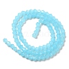 Imitation Jade Glass Beads Strands EGLA-A039-J4mm-D03-2