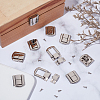 12 Bags Alloy Purse Locks FIND-NB0006-42P-4