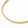 Brass Wheat Chain Necklace X-NJEW-R260-03G-2