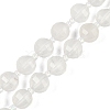 Natural White Jade Beads Strands G-G182-B21-05-1