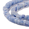 Dyed & Heated Natural Blue Aventurine Beads Strands G-K326-03B-4