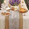 Jute Cloth & Lace Table Runners HULI-PW0002-131A-2