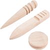 Leather Grinding Trimming Round Flat Stick/Vegetable Tanned TOOL-NB0001-33-1