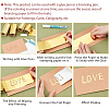 SUPERFINDINGS 2 Rolls 2 Colors Laser Stamping Hot Foil Paper DIY-FH0006-87-6