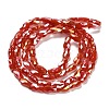 Electroplate Glass Beads Strands EGLA-P066-01A-AB03-2