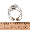 304 Stainless Steel Cuff Ring Components SA-CBA76C4-02P-02-3
