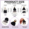 12Pcs 3 Styles Polycotton(Polyester Cotton) Tassel Pendant Decorations FIND-TA0009-05-4