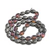 Electroplate Glass Beads Strands EGLA-G037-13A-HP01-2