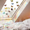 Butterfly Rainbow Prism Electrostatic Window Stickers PW-WG7843B-01-5