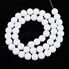 Frosted Opaque Glass Beads Strands LS-GLAA-T032-P8mm-MBB02-1