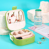 Square PU Leather & PP & Silicone Jewelry Set Box AJEW-TAC0014-13A-7