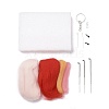 DIY Constellation Doll Keychain Needle Felting  Kit DIY-D068-01P-07-2