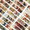 30Pcs Retro Butterfly Scrapbook Paper Pads PW-WG58626-01-3